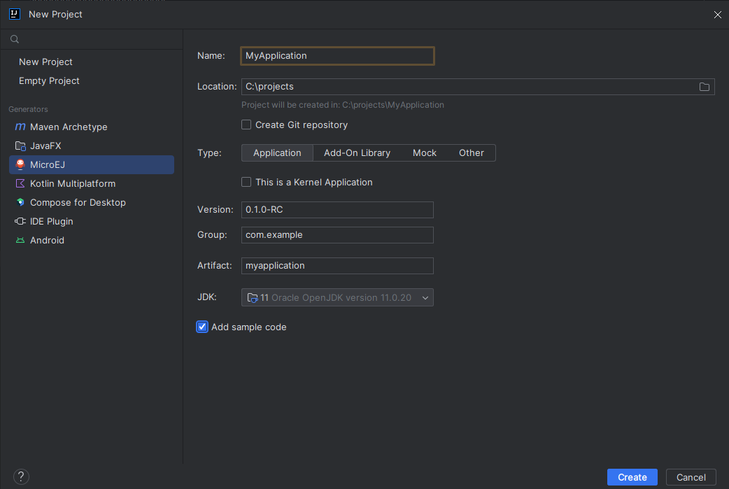 Project Creation in IntelliJ IDEA