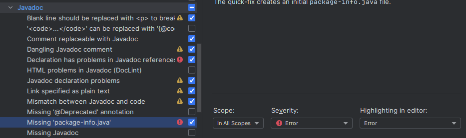 Nullable Annotation Configuration in IntelliJ IDEA and Android